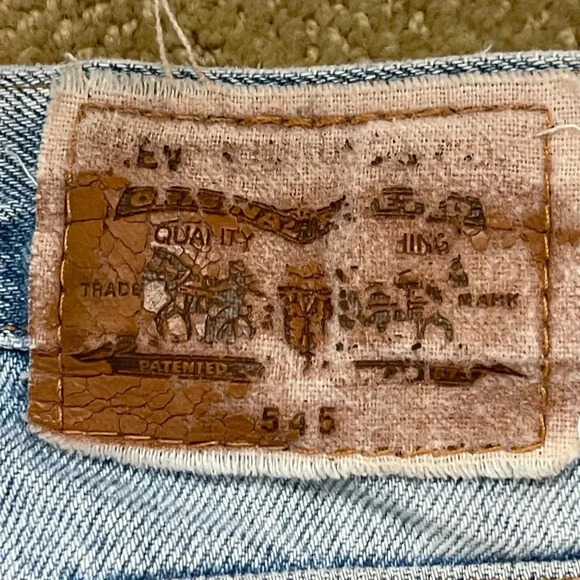 Levi’s 545 Loose Fit Jeans Light Wash | W38 L29 (measured 39x30) - Picture 7 of 9